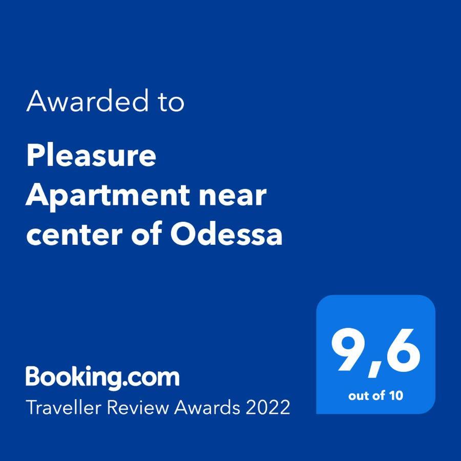 Pleasure Apartment Near Center Of Odessa ภายนอก รูปภาพ